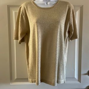CHOICE silk gold blouse